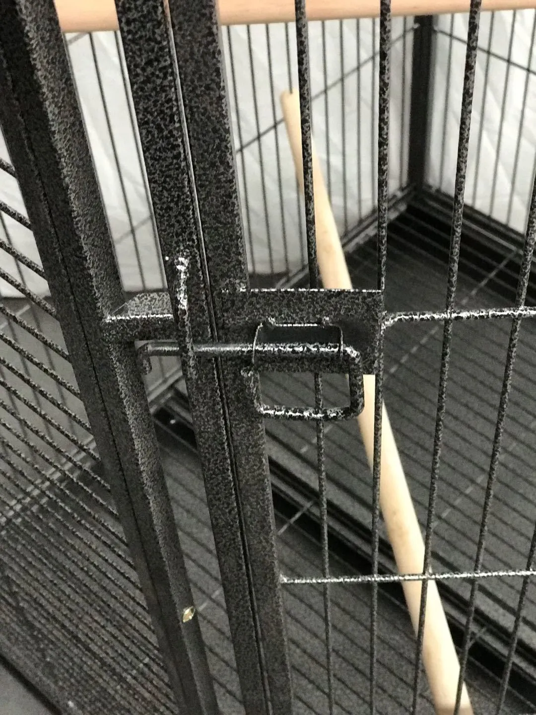 162cm Large Corner Bird Cage | Parrot Aviary Perch Castor Wheel