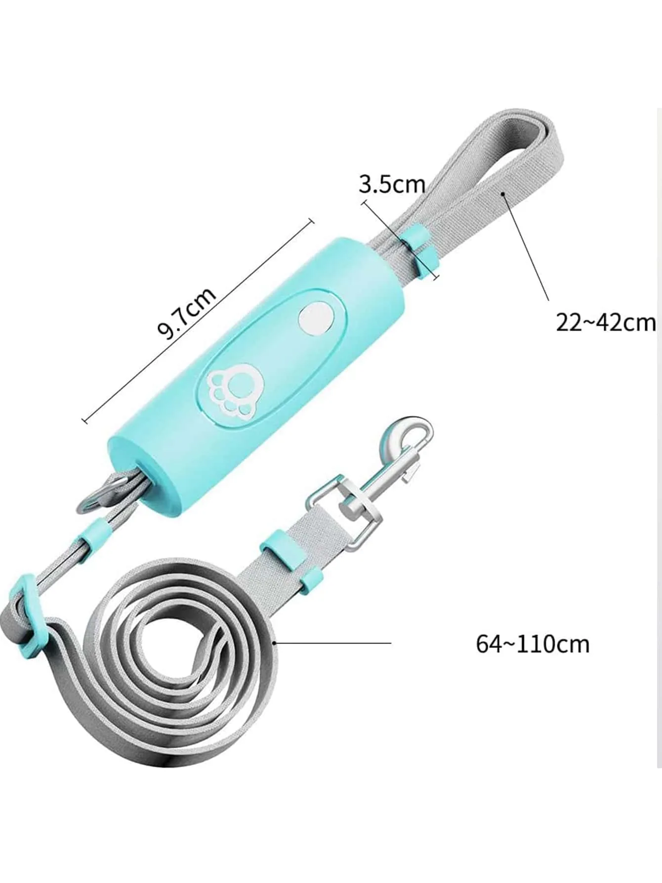 1pc Paw Print Pet Leash