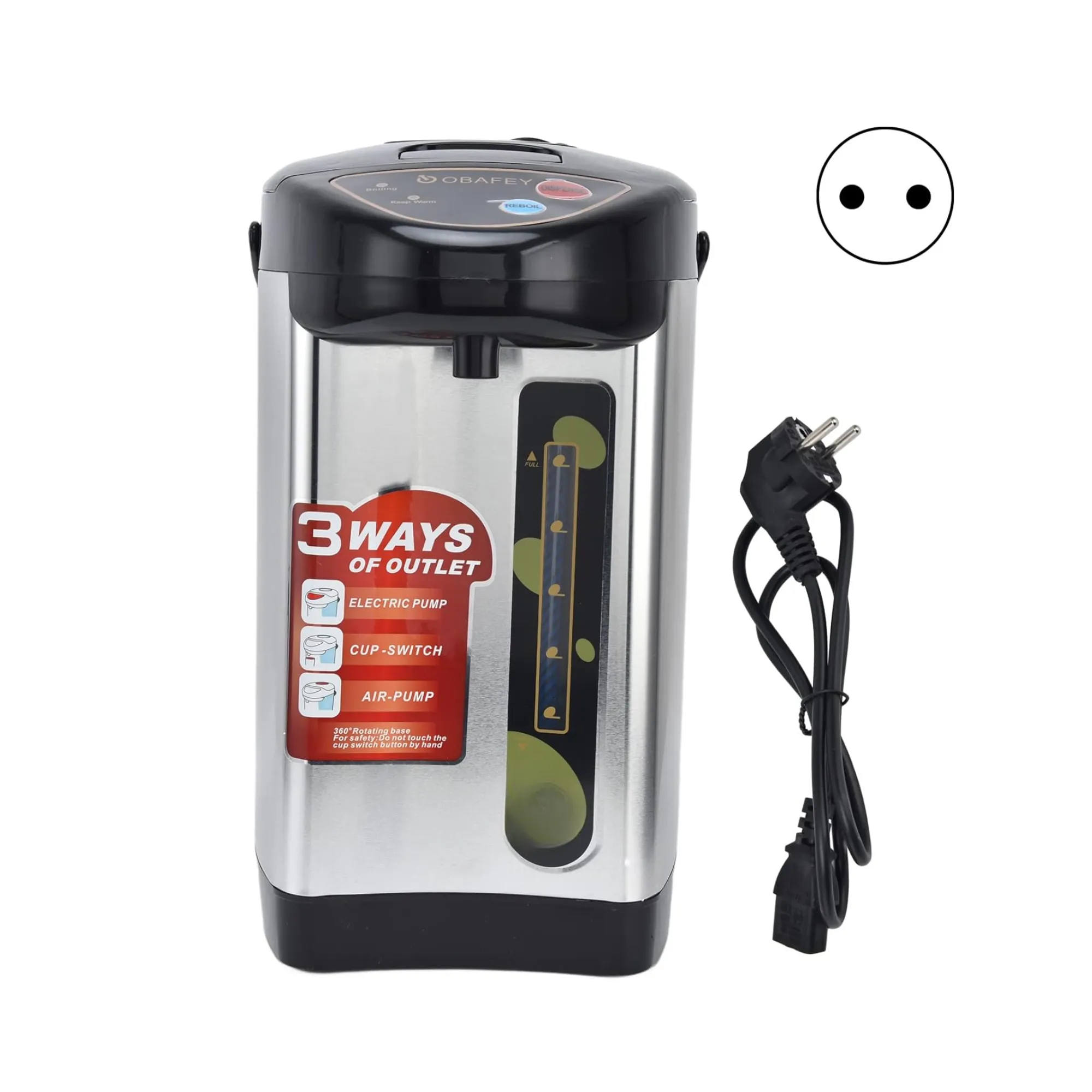 6.8L 750W Electric Urn With Rapid Boiling And Removable Washable Filter