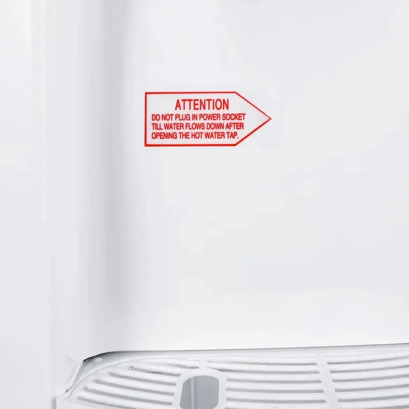 Artist Hand White Free Standing Top Loading Water Dispenser