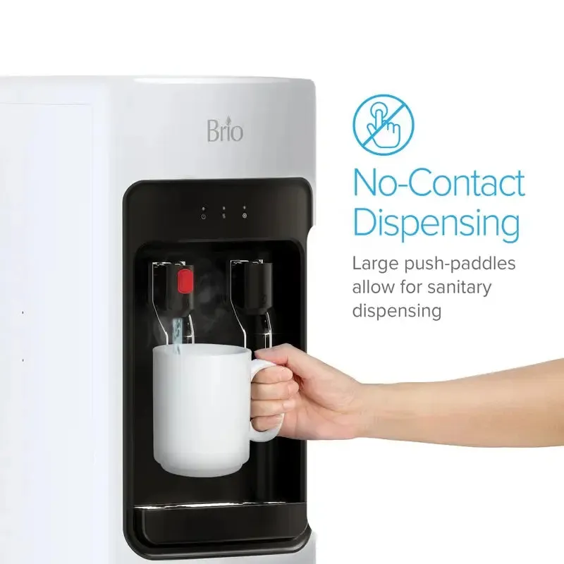 Brio White Free Standing Bottleless Filtered