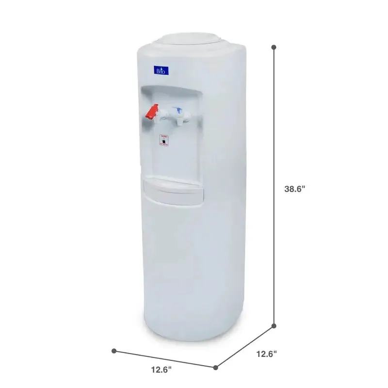 Brio White Free Standing Top Loading Electric Water Dispenser