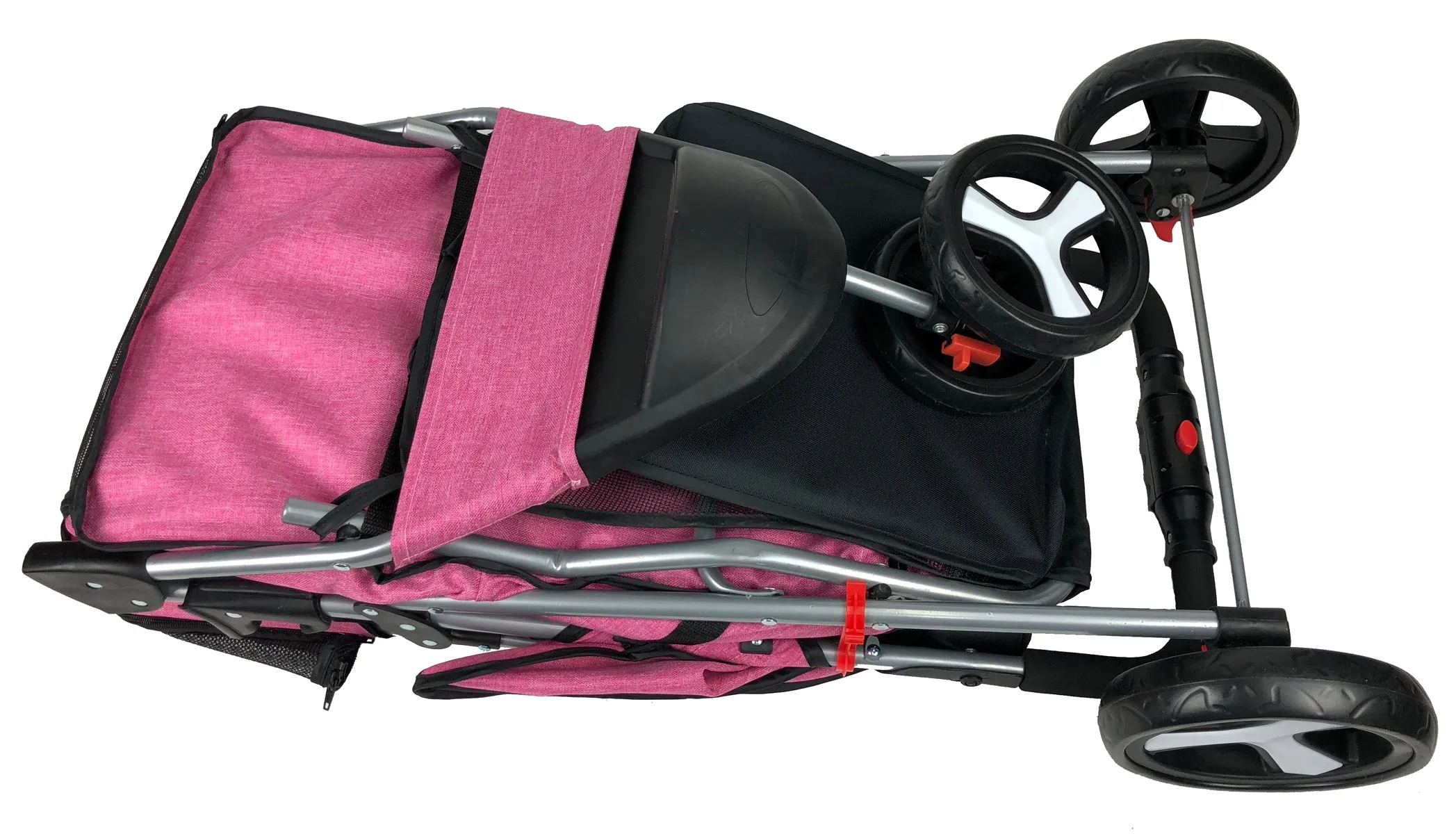 Casual Pet Stroller   Removable Cup Holder