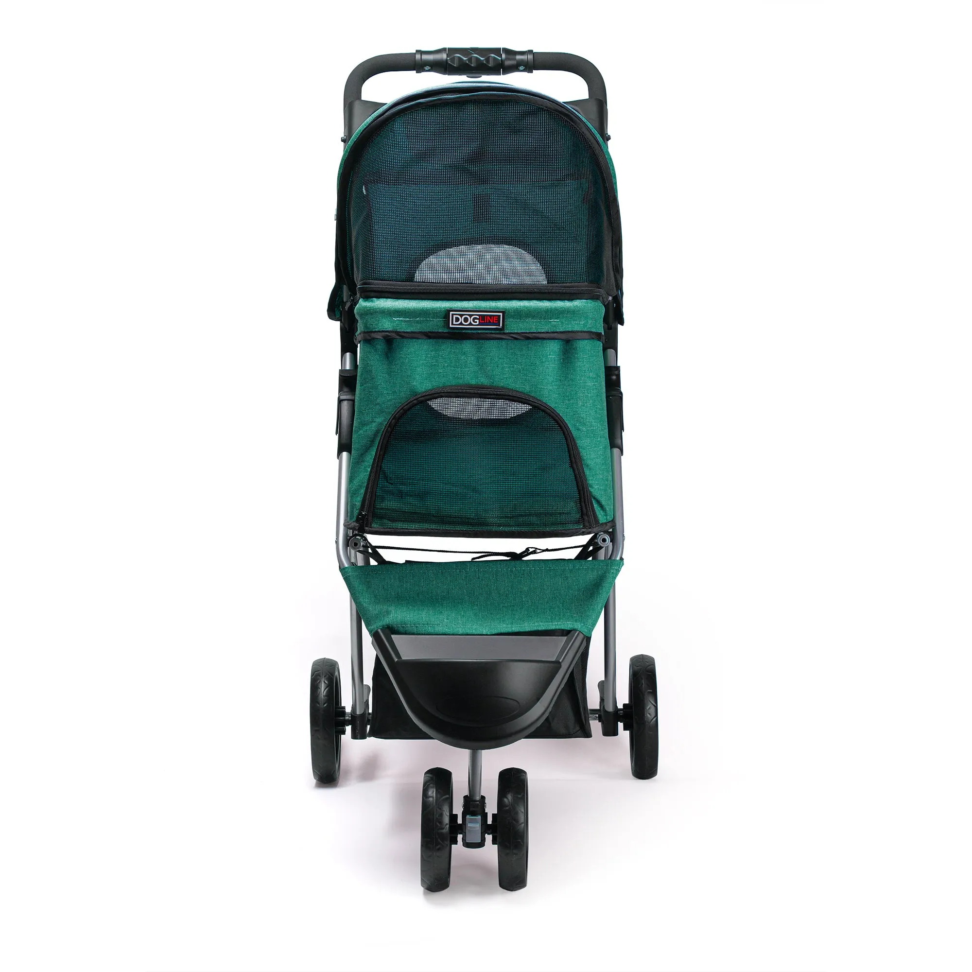Casual Pet Stroller   Removable Cup Holder
