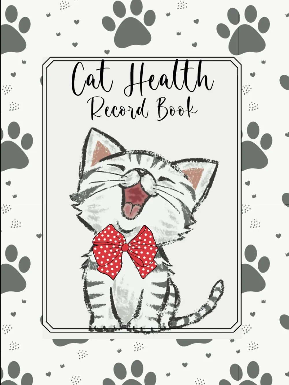 Cat Health Record Book: Journal to Keep Track of your Cat's Health, Vet Visits, Vaccinations, Medications | A Perfect Gift for a Cat Lover! Hardcover  August 14, 2022