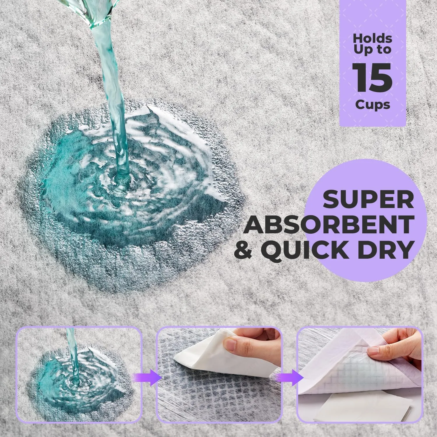 Cat Pads Refills for Litter Box: Cat Litter Mat for Tidy Cats Breeze Litter System - Thickened 6-Layer Super Absorbent Breeze Pads - 16.9" X 11.4" Activated Carbon Odor Control - Pack of 20
