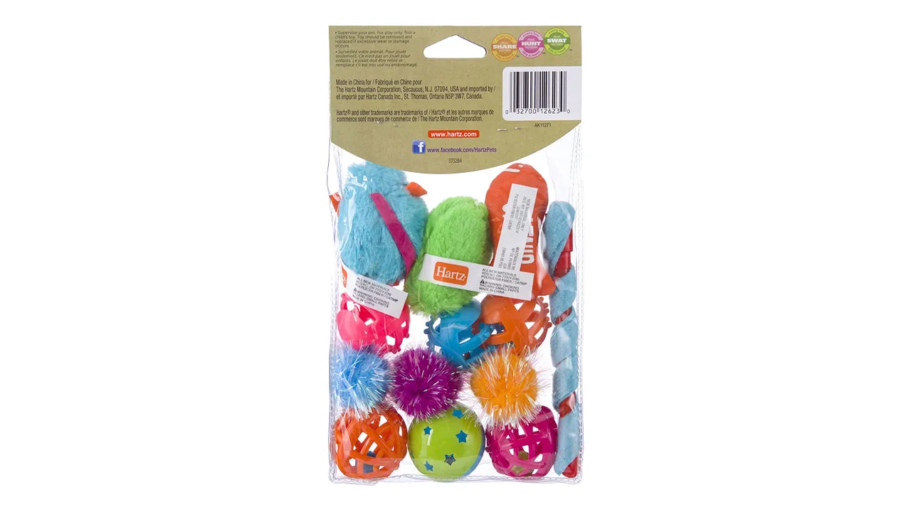 Cat Toy - Hartz Cat Toys Value Pack - 13pk