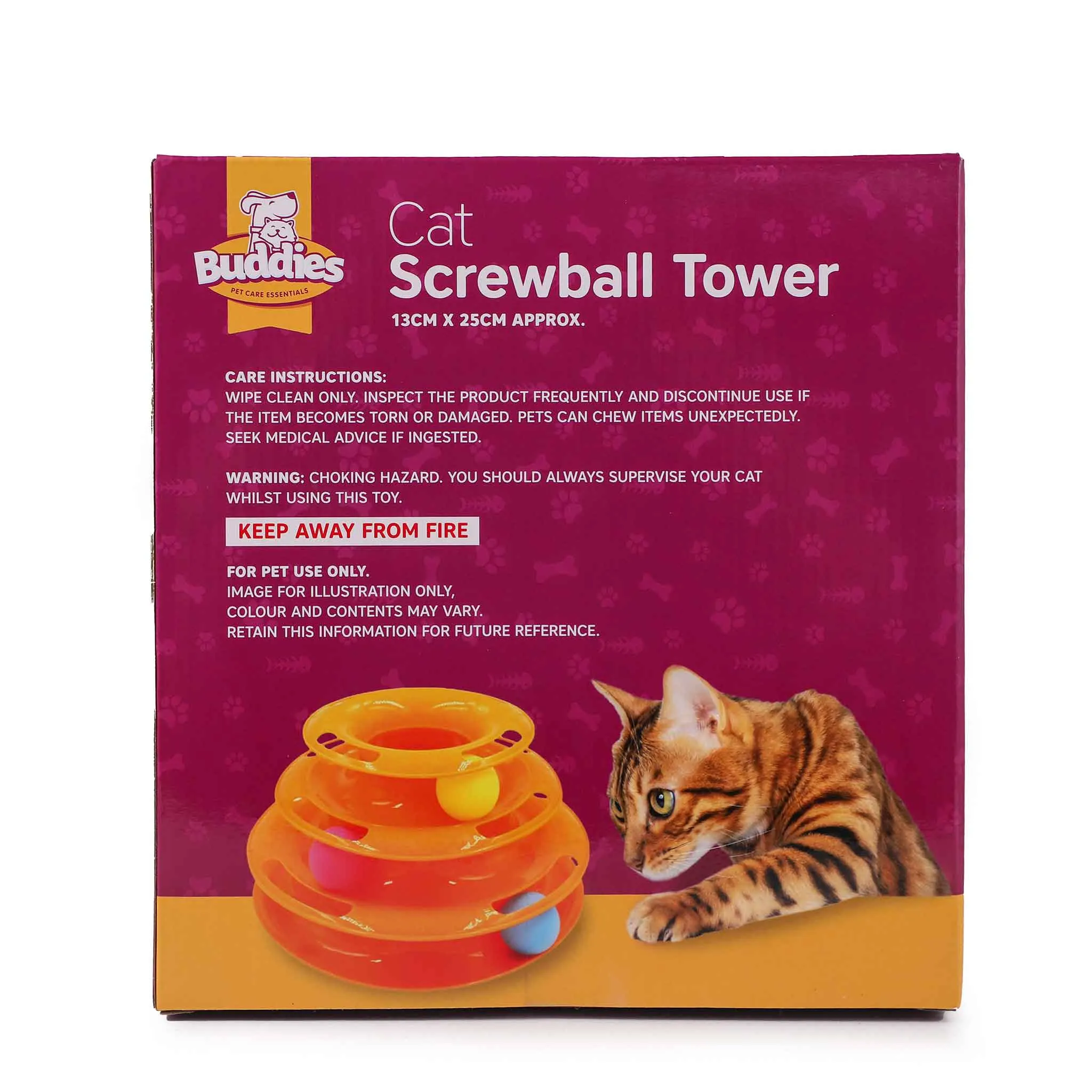 Cat Track Ball Tower