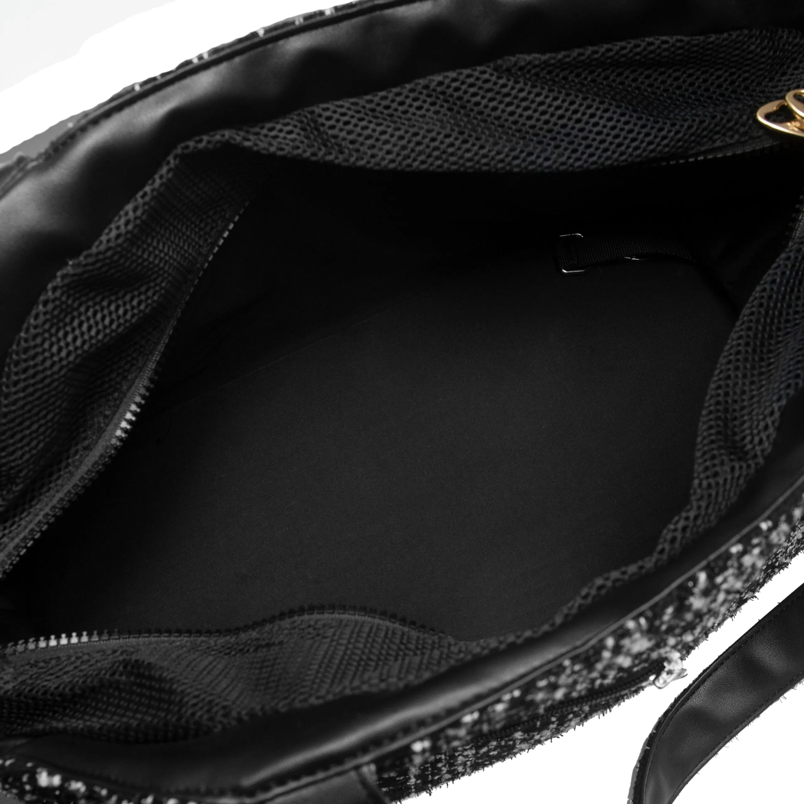 Coco Tweed Carrier Black