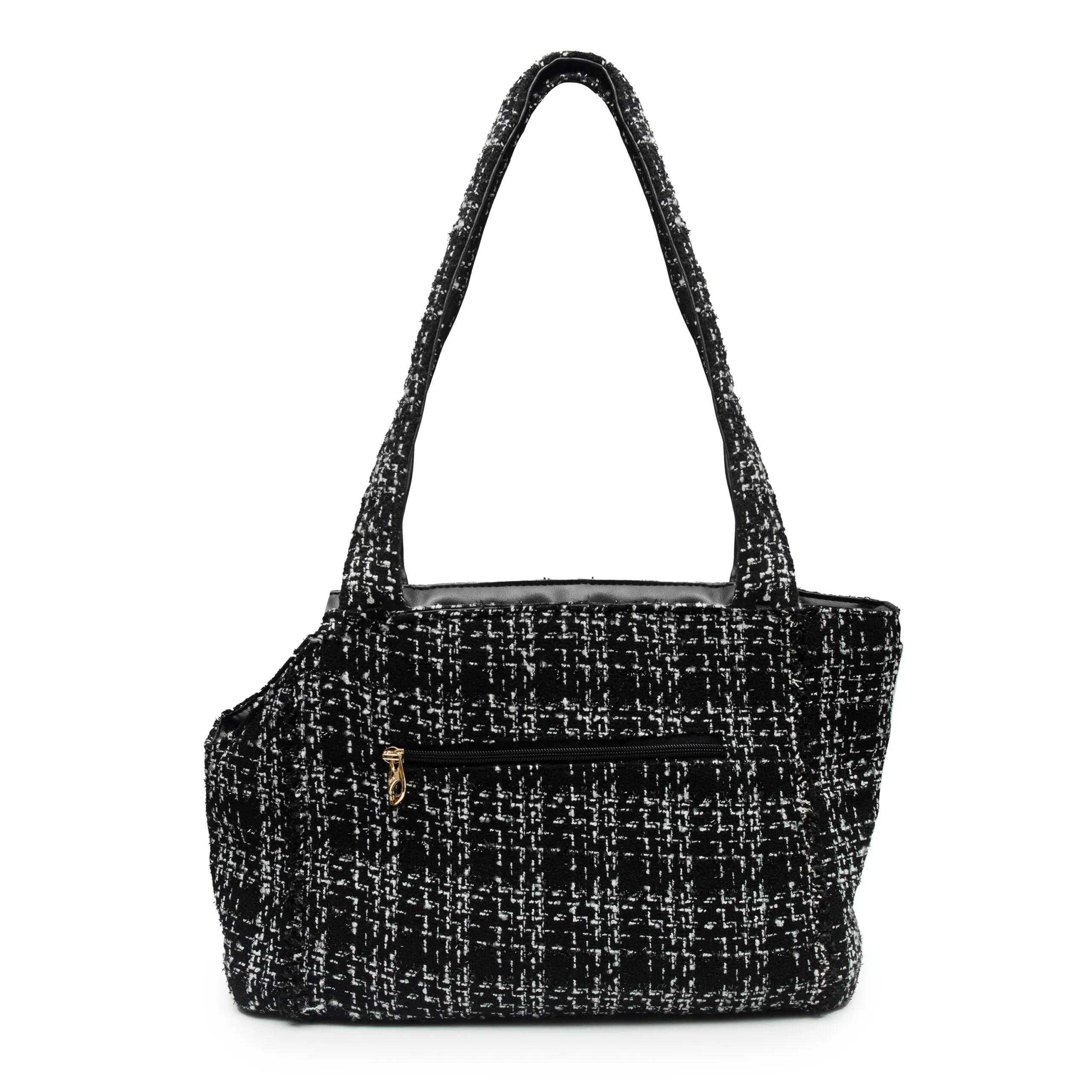 Coco Tweed Carrier Black