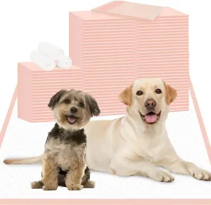 Dog Pee Pads Extra Large 36"  36" - 45 Count XXXL Urine Underpads, Pink Doggy Pads Disposable Dog Training Pads, Super Absorbent & Leak-Proof & Quick Drying Potty Pads