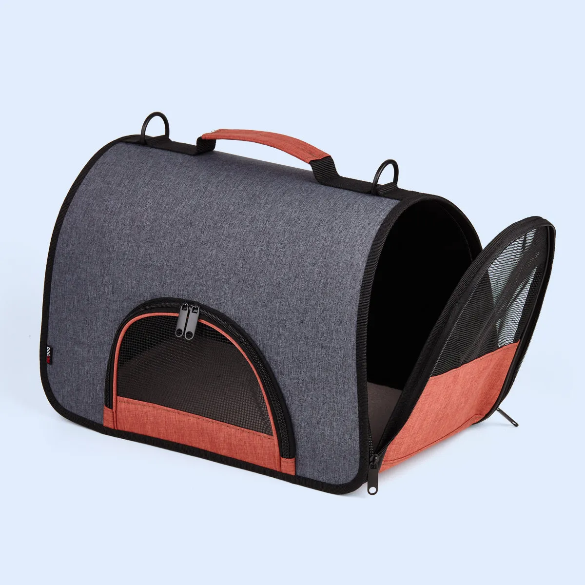 Dual Color Collapsible Pet Carrier