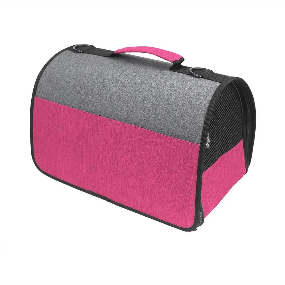 Dual Color Collapsible Pet Carrier