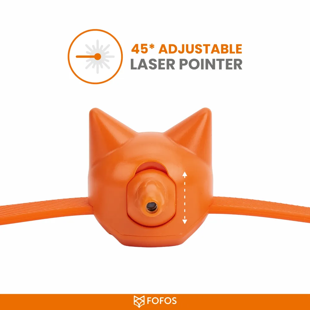 FOFOS Rechargeable Laser Collar Smart Toy for Cats