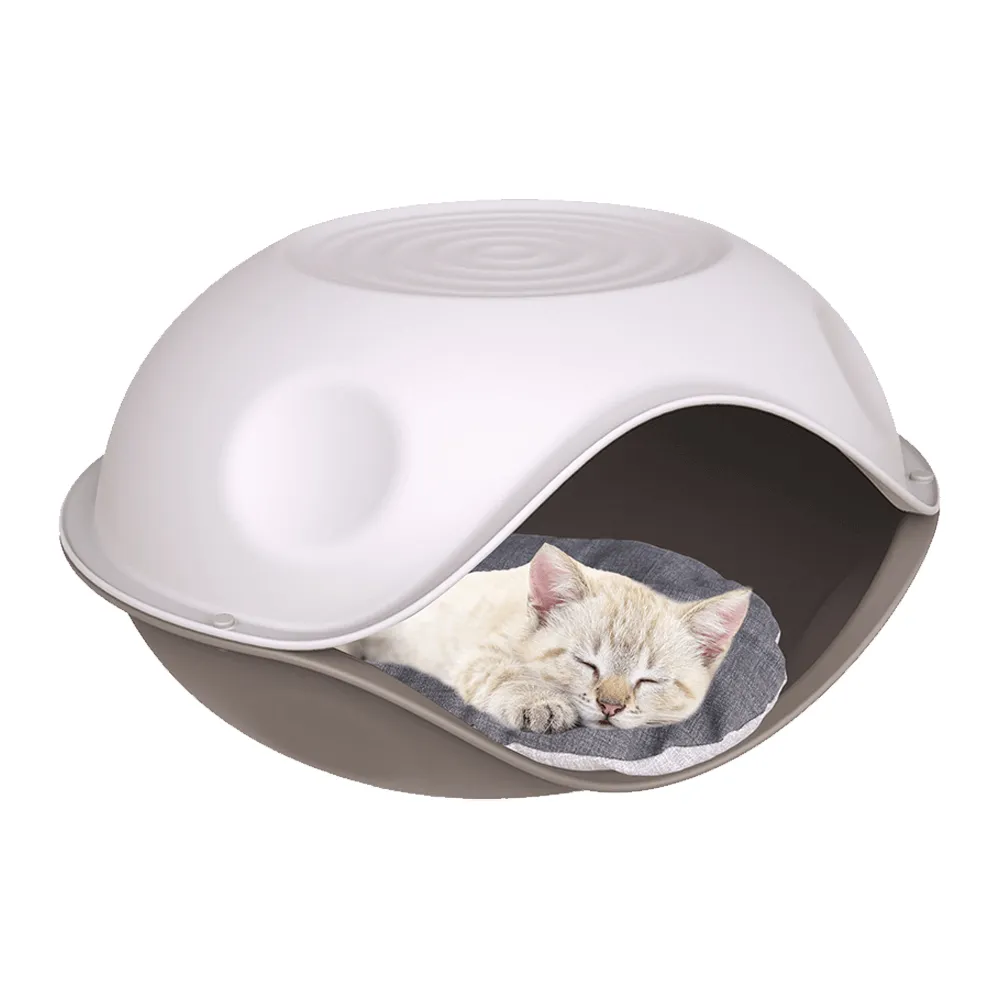 Georplast Duck Covered Pet Bed Grey