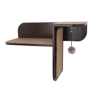 HAUSPANTHER Step Perch, Espresso