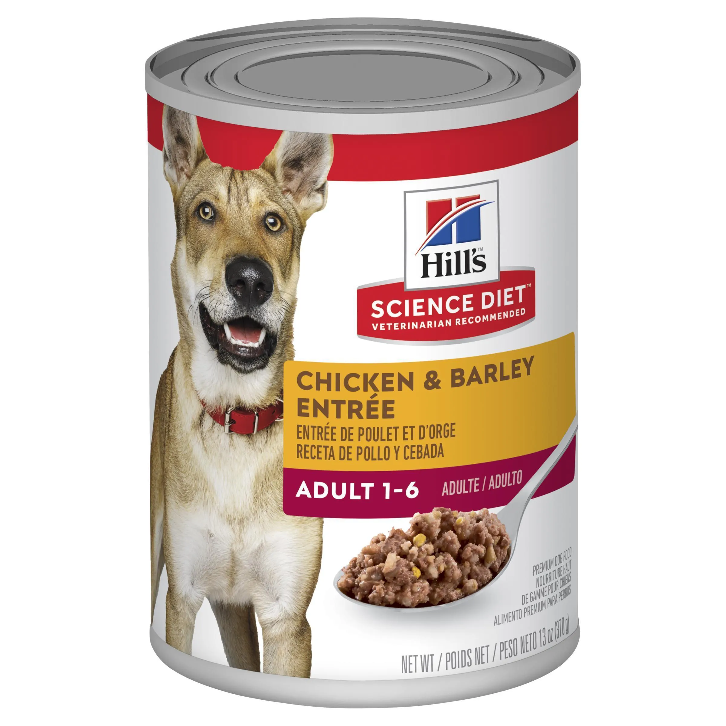 Hills Science Diet Adult Chicken and Barley Entree Canned Dog Food 370g^^^