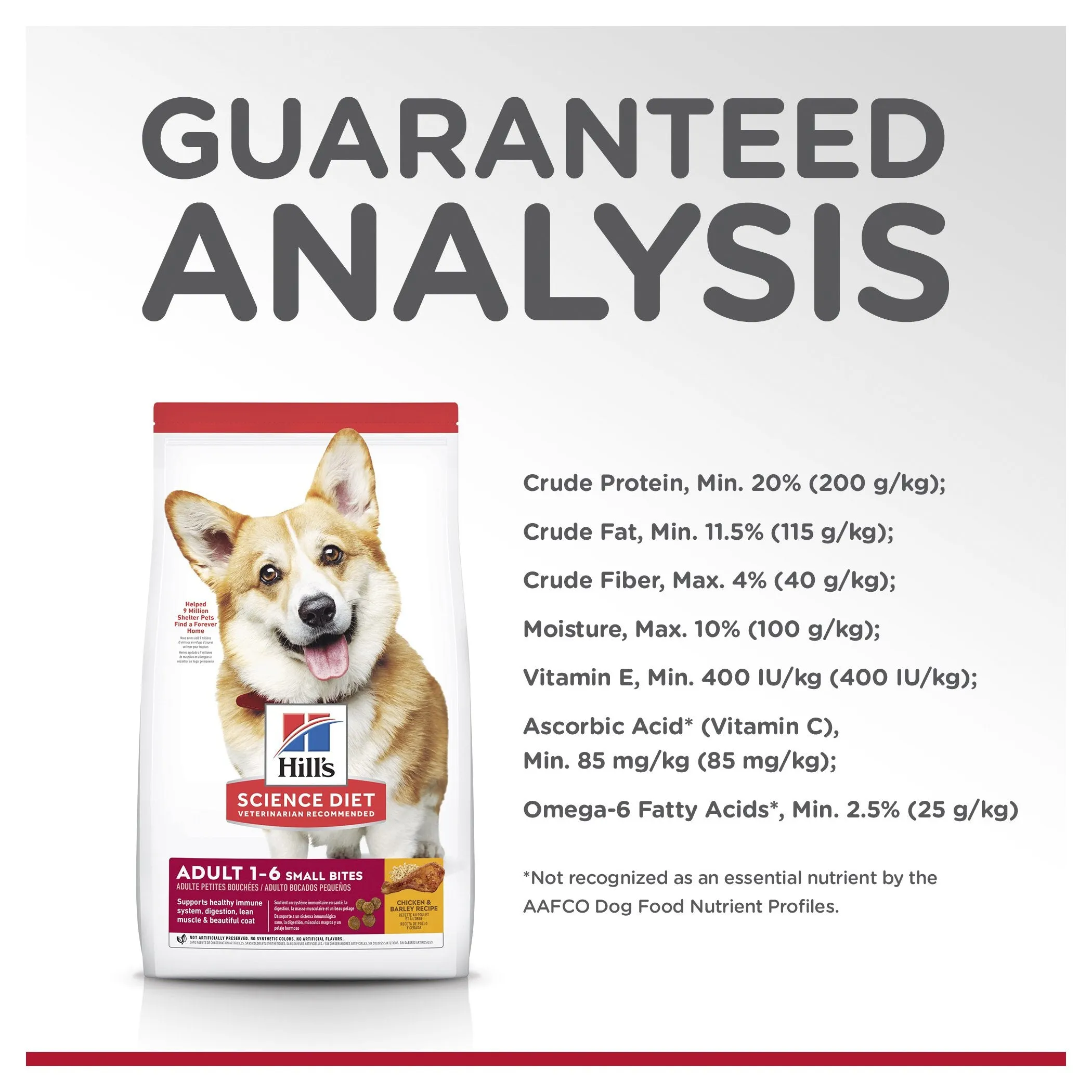 Hills Science Diet Adult Small Bites Dry Dog Food 6.8kg^^^