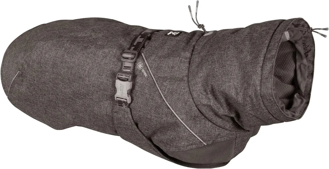 Hurtta Expedition Parka, Winter Dog Coat, BlackBerry, 16 in