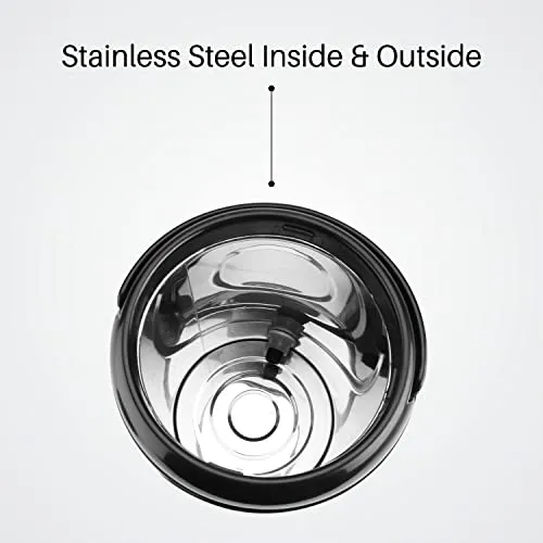 KITCHEN CLUE 304 Grade Stainless Steel Insulated Water Jug/Containers 8 Liter - Keep Your Beverages Hot or Cold All Summer (Up to 4-5 hrs) Perfect for Camping, Picnics, Office, Use at home kitchen