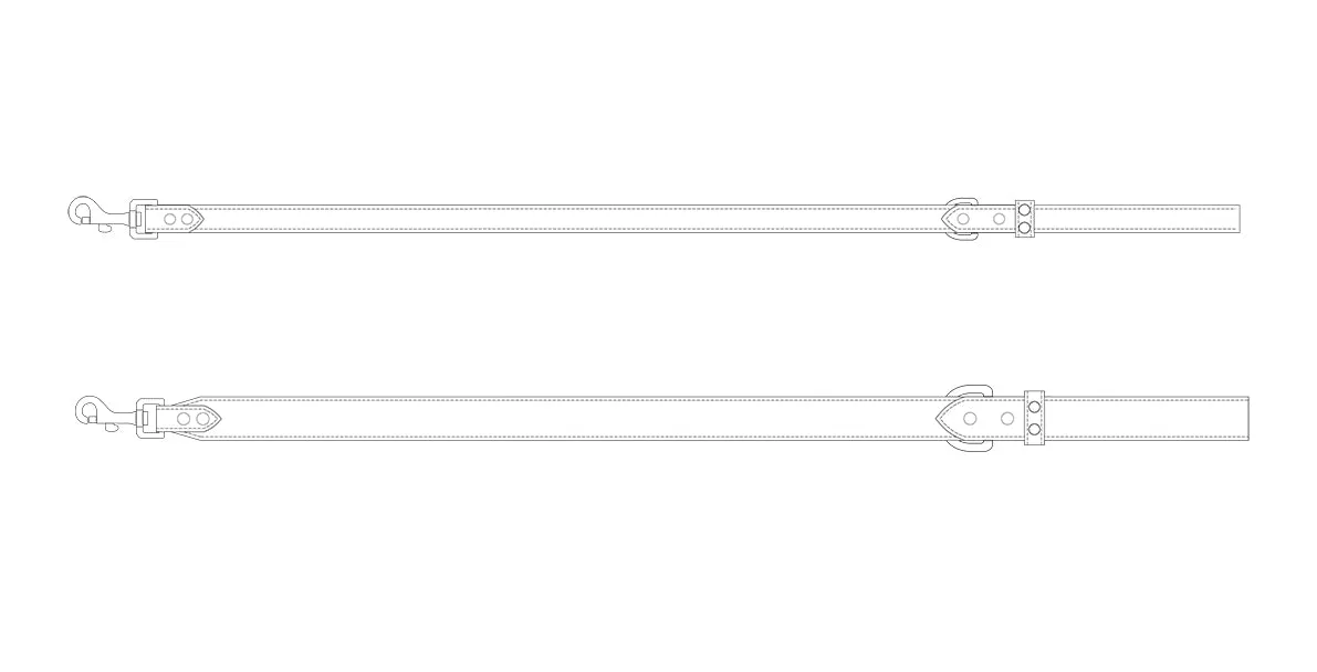Leash Ball Studs - col. Aura Saddle
