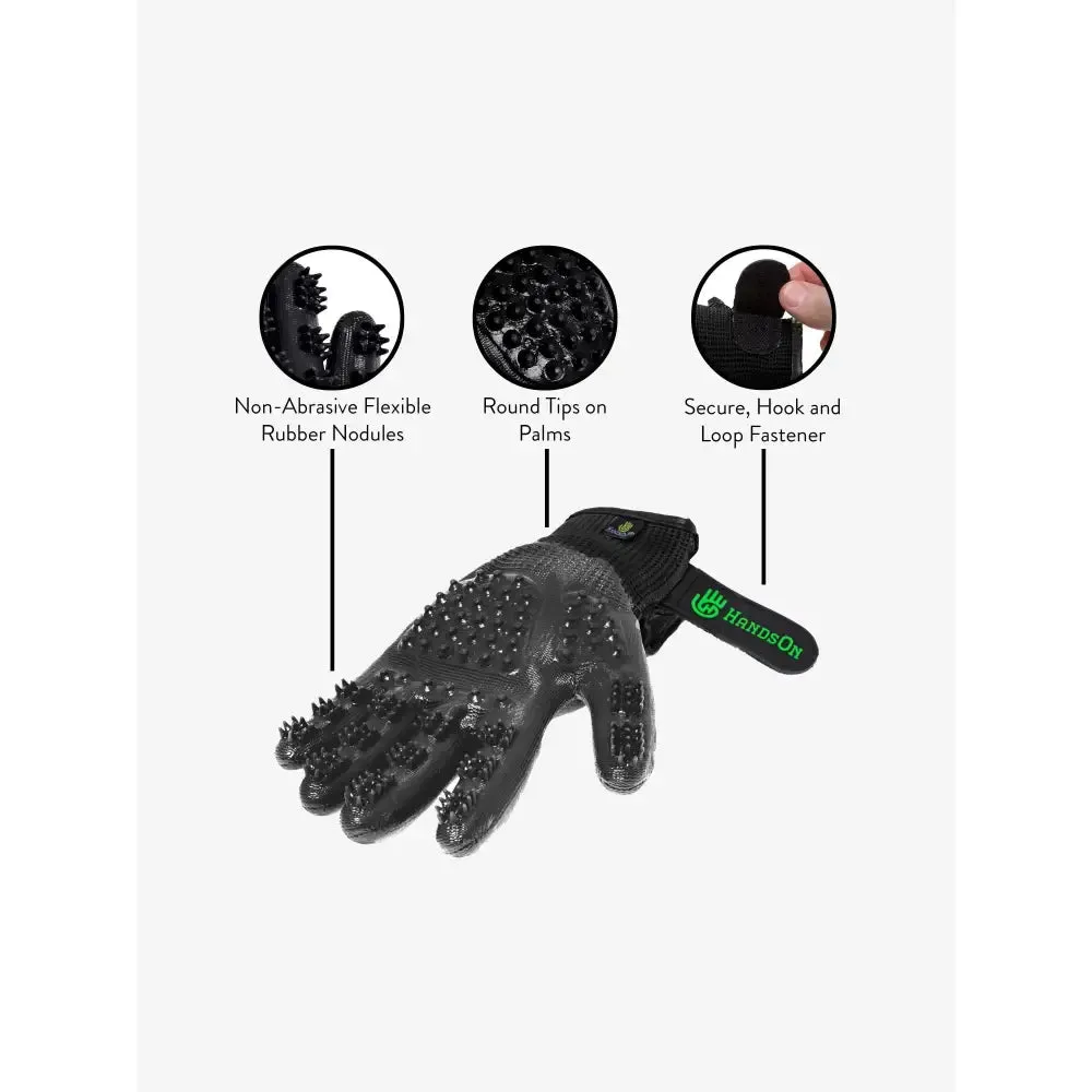 LeMieux Hands On De Shedding Grooming Gloves