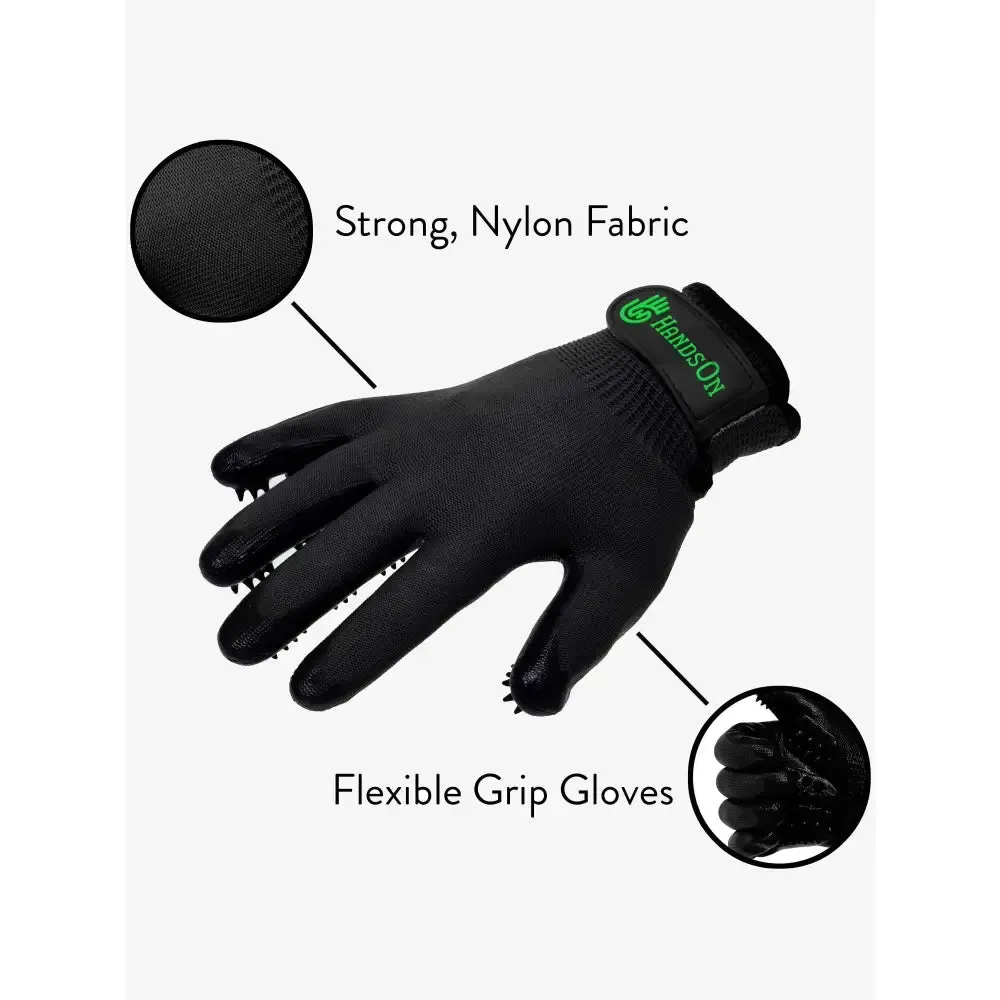 LeMieux Hands On De Shedding Grooming Gloves