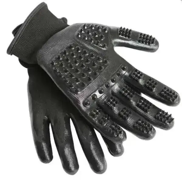 LeMieux Hands On De Shedding Grooming Gloves
