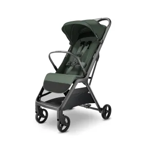MAMA & BABY Packa Travel Stroller with One-Hand Automatic Folding, Ultra-Compact & Lie-Flat Mode, Lightweight Baby Stroller with Large UPF 50  Canopy, Backrest Mesh Ventilation Panel