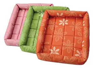 Mid-West Homes Paradise Floral With Teflon Fabric Protectr Orange Dog 1pc 22in