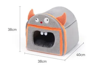 Monster yurt (grey large)Size: 40cm * 38cm * 38cm (H)