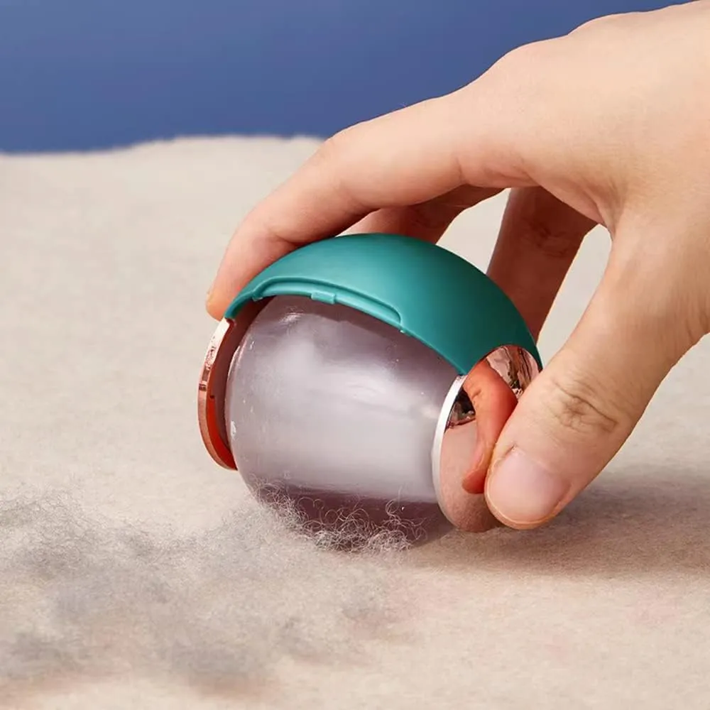 Multifunctional Lint Remover, Mini Travel Portable Lint Roller Ball, Pet Hair Remover, Clothes Fuzz Remover, Household Dedust and Food Scraps Remover, Reusable and Washable Extra Sticky Rollers
