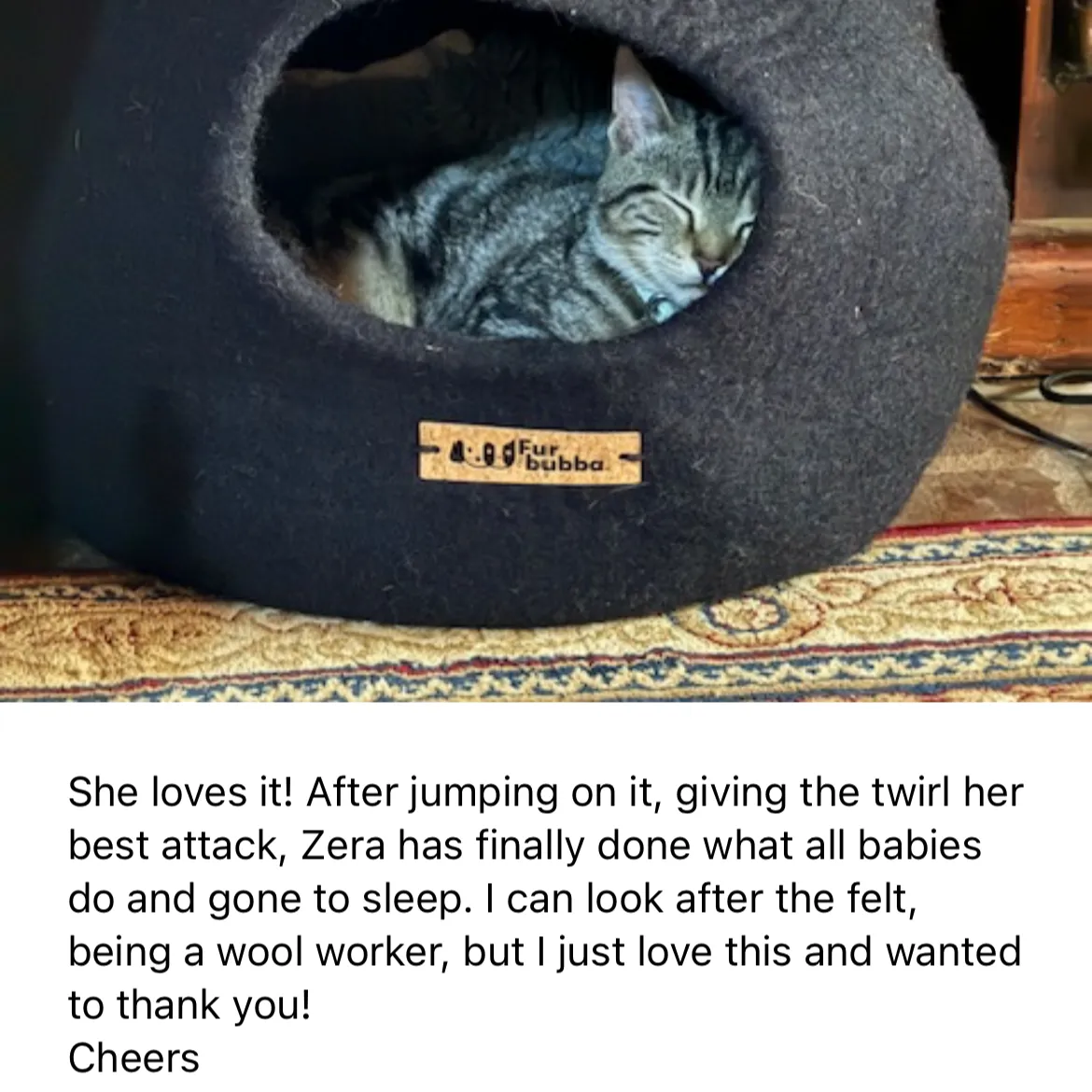 NEW Luxury Curly Cat Cave