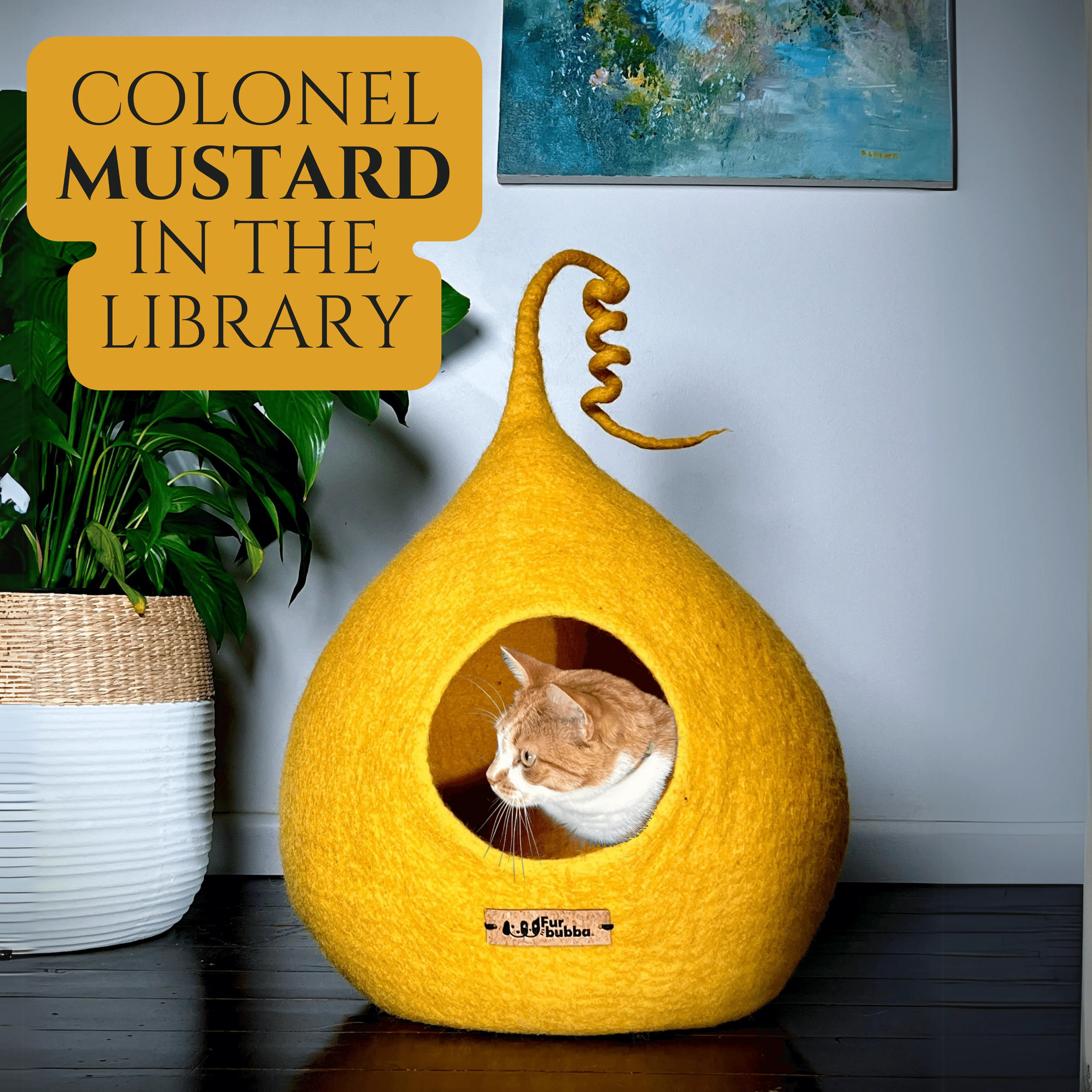 NEW Luxury Curly Cat Cave