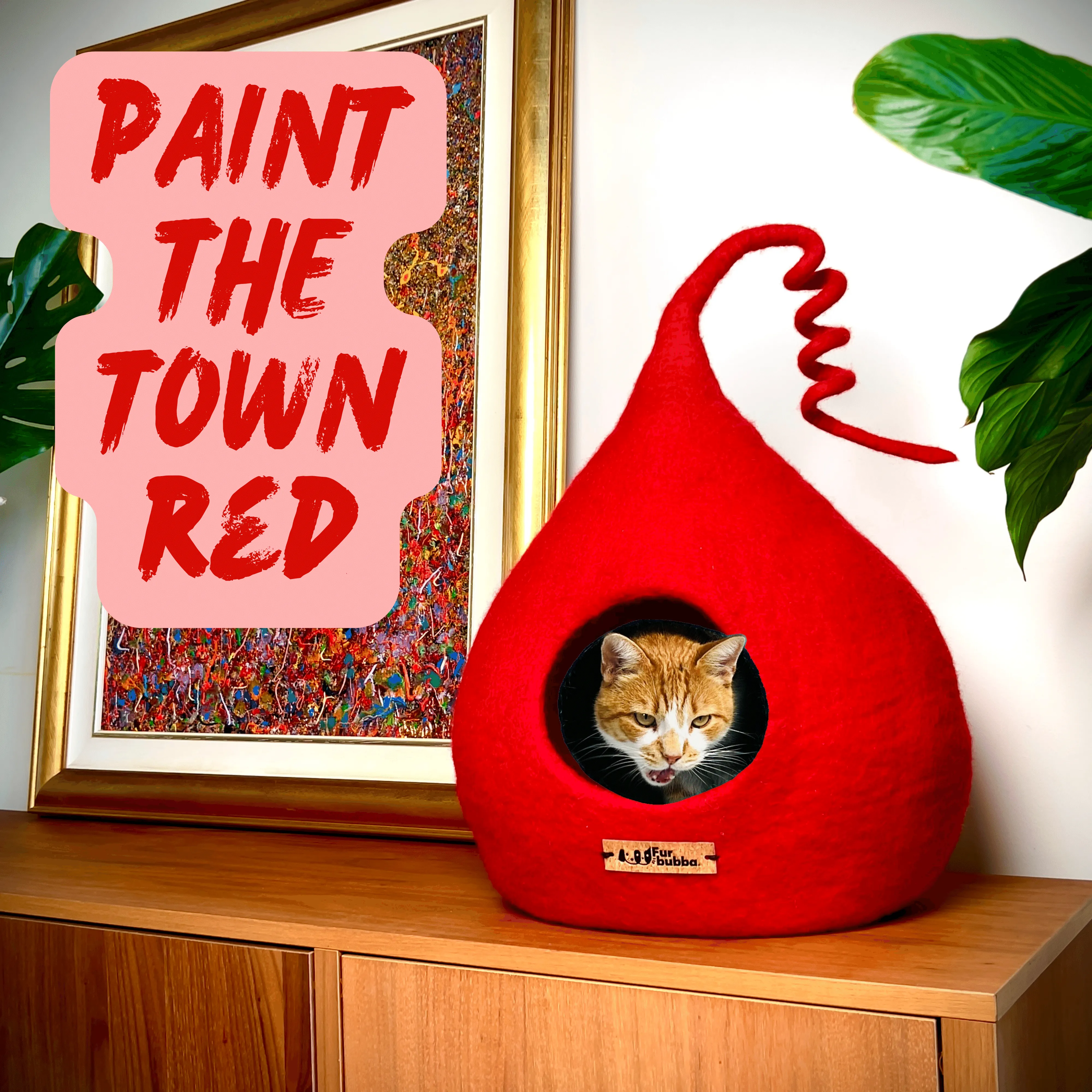 NEW Luxury Curly Cat Cave
