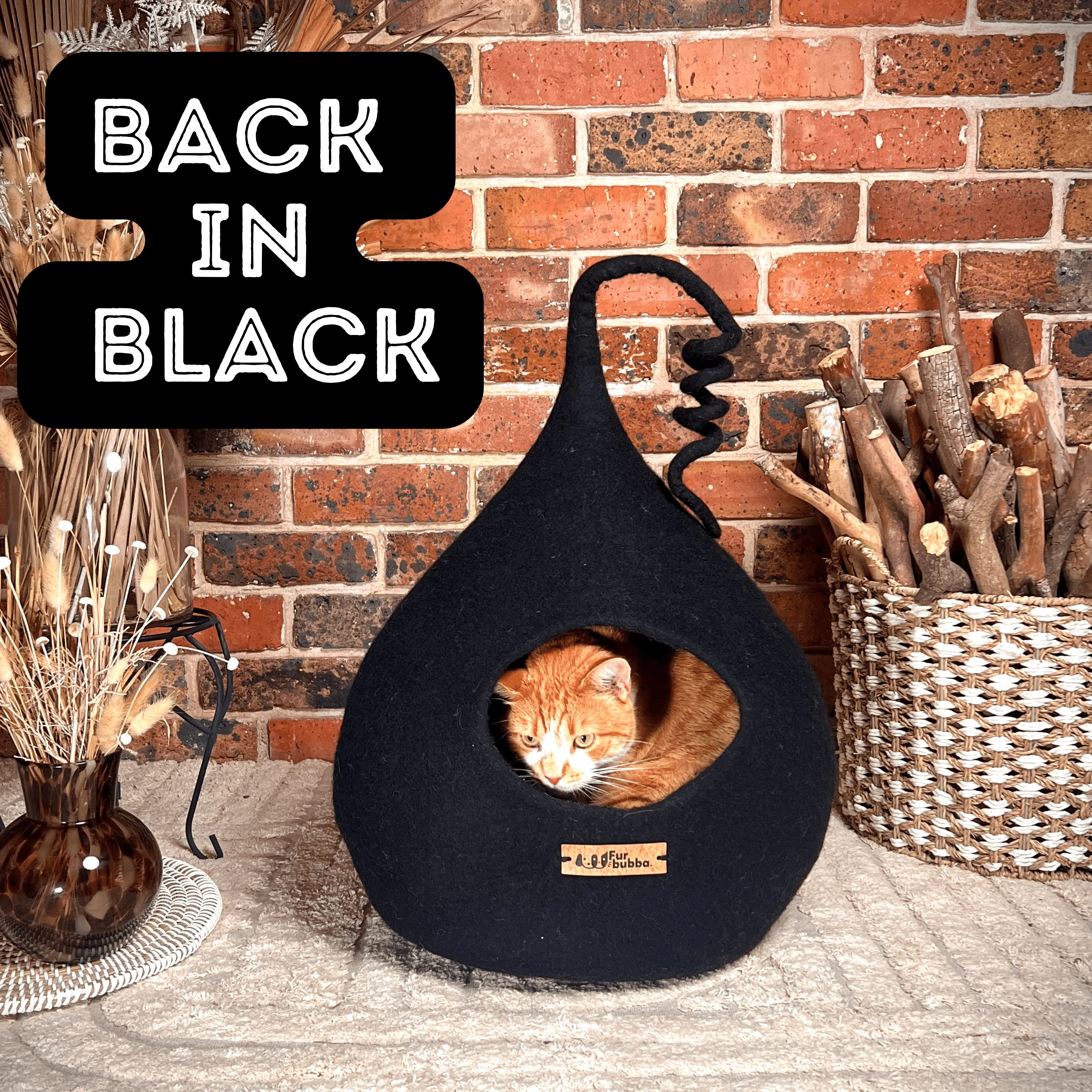 NEW Luxury Curly Cat Cave