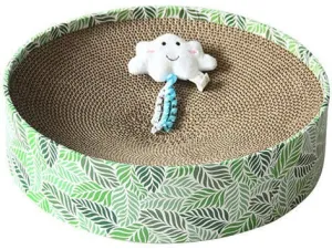 PAWISE  Lounge Bed Cat Scratcher w/Free toy