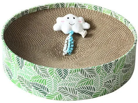 PAWISE  Lounge Bed Cat Scratcher w/Free toy