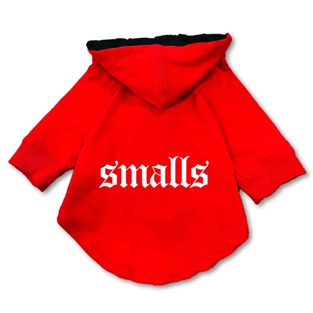 Pawsindia Smalls Hoodie for Dogs (Red)