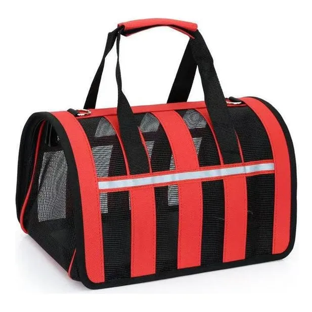 Pet Carrier Oxford cloth   glue net 48X27X25cm