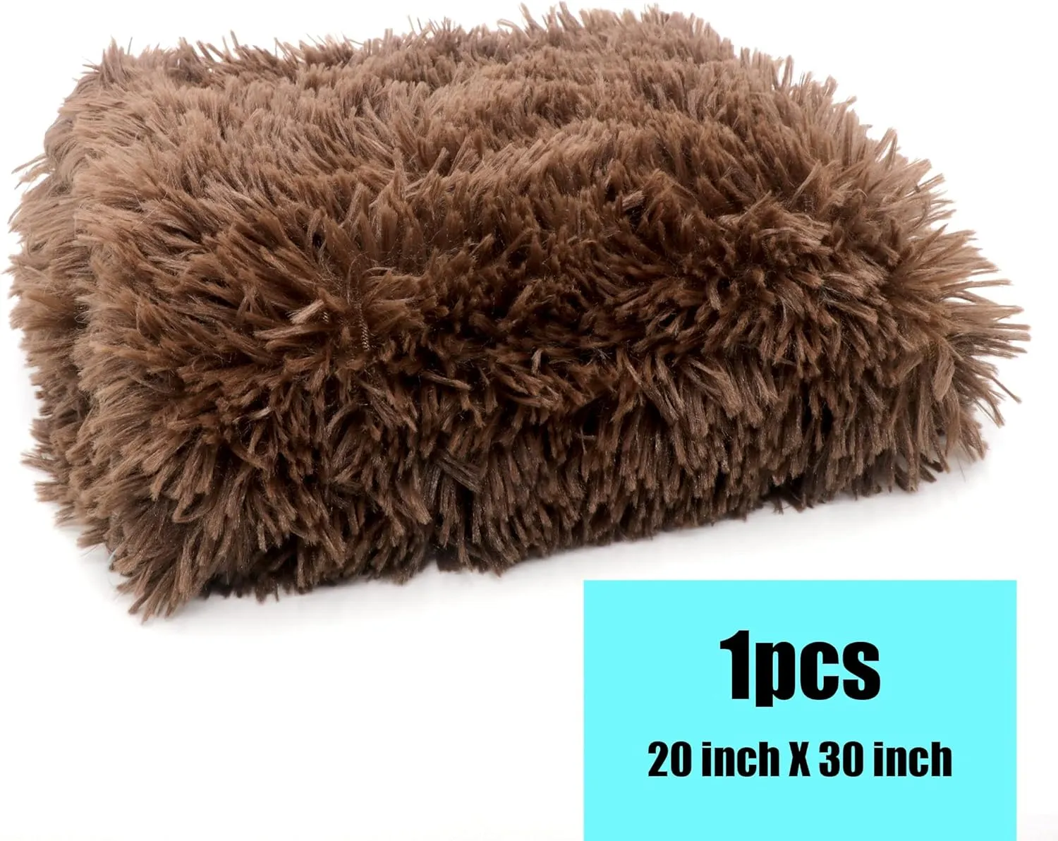 Pet Dog Bed Blankets, Fluffy Fleece Dog Throw Blankets Sleep Mat,Soft Puppy Blankets Cat Kitten, S M L XL,Fuzzy Reversible Sherpa Blanket for Bed, Couch, Sofa, Travel,Washable & Lightweight