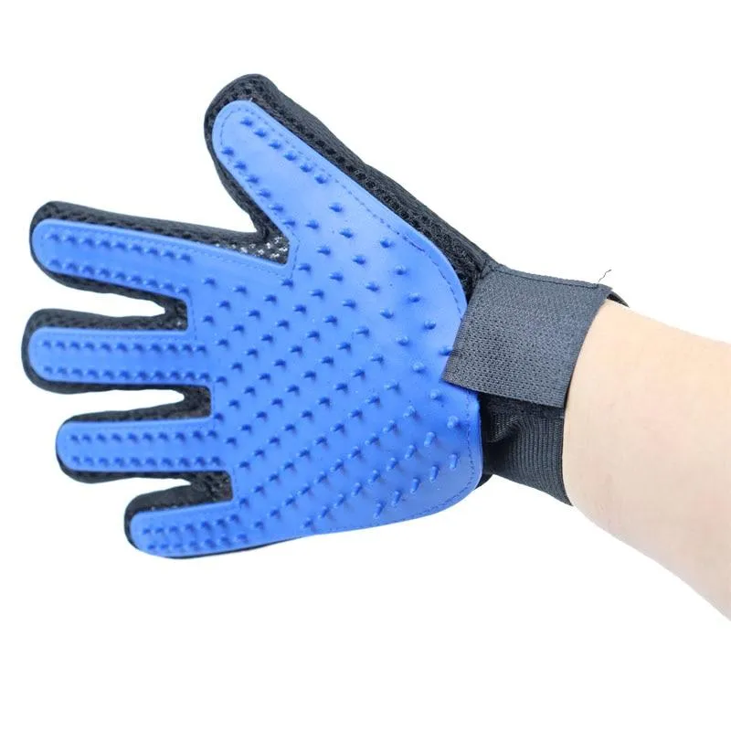 Pet Grooming Gloves - Breathable, Fast Drying - Machine Washable