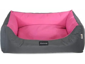 Petit Sofa Boston Gray   Fuchsia 65X50X22 Cm