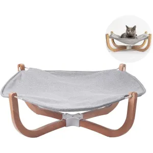 pidan Cat Hammock Cat Lounge Beds for Indoor Pet Wooden Frame Hanging Beds