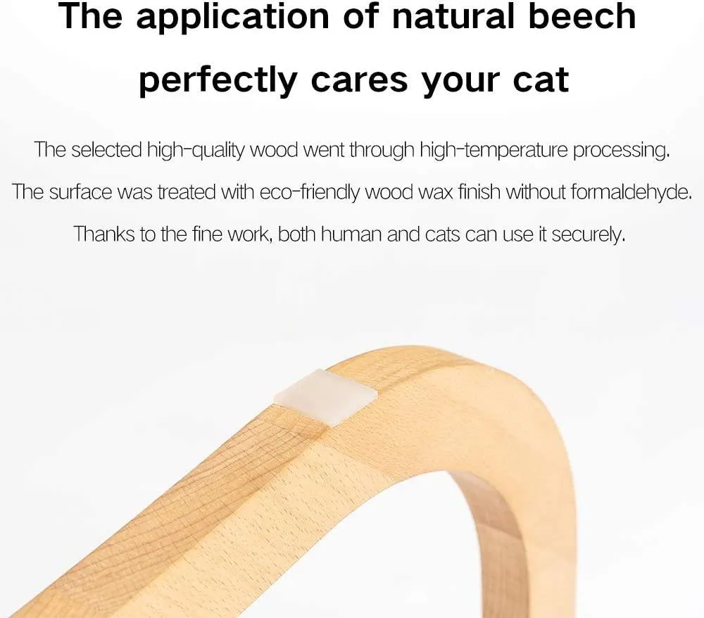 pidan Cat Hammock Cat Lounge Beds for Indoor Pet Wooden Frame Hanging Beds