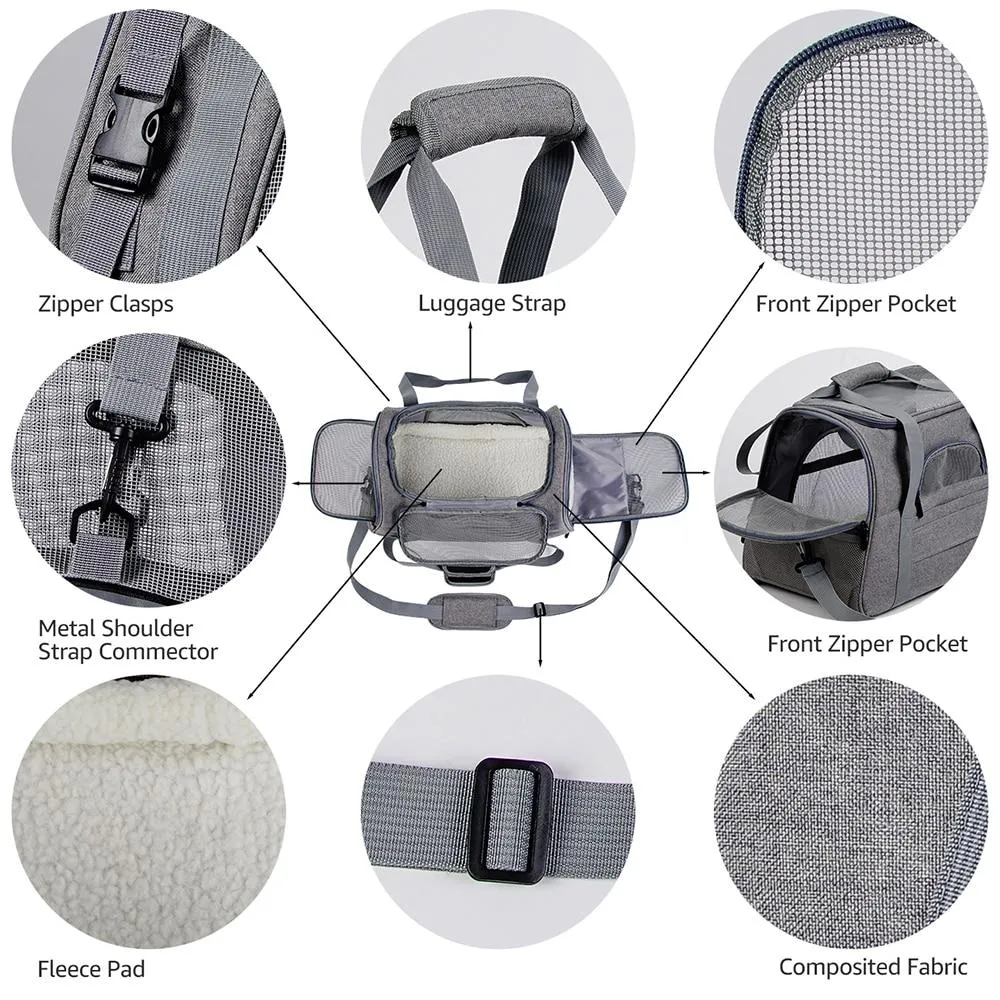 Portable Dog Carrier Bags Airline Approved