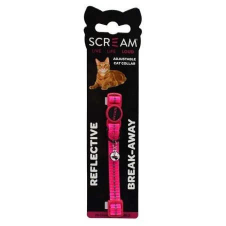 Prestige Pets Scream Cat Collar