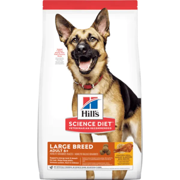 Science Diet Adult 6  Large Breed Chicken Recipe Dry Dog Food, 33lb