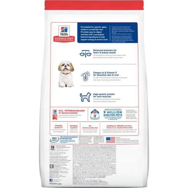 Science Diet Adult 7  Small Bites Chicken Recipe Dry Dog Food