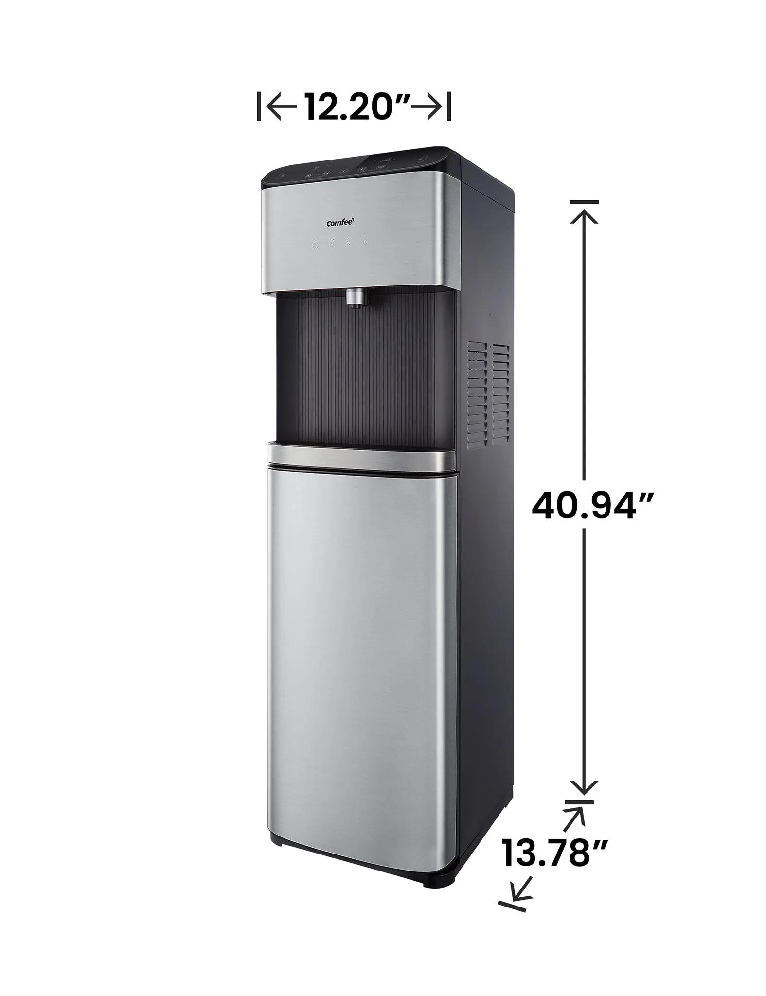 Stainless Steel Bottom Loading Water Dispenser
